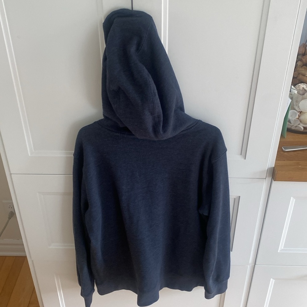 Volcom Dark Blue Hoodie with Logo size - Picture 7 of 10